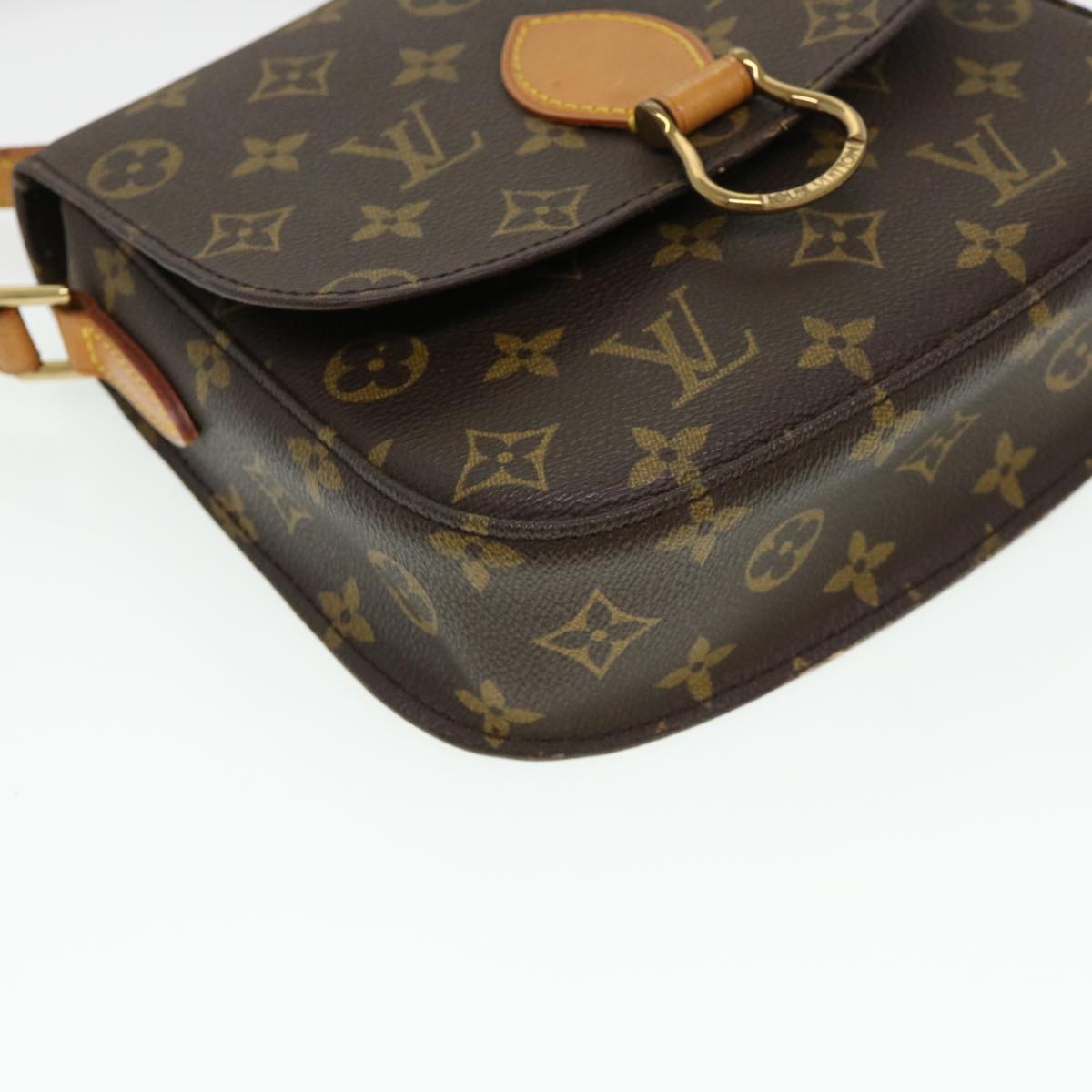 LOUIS VUITTON Monogram Saint Cloud MM Shoulder Bag M51243 LV Auth 38393