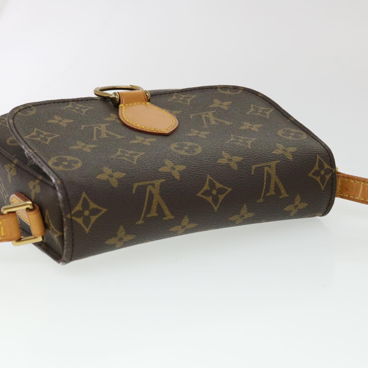 LOUIS VUITTON Monogram Saint Cloud MM Shoulder Bag M51243 LV Auth 38393