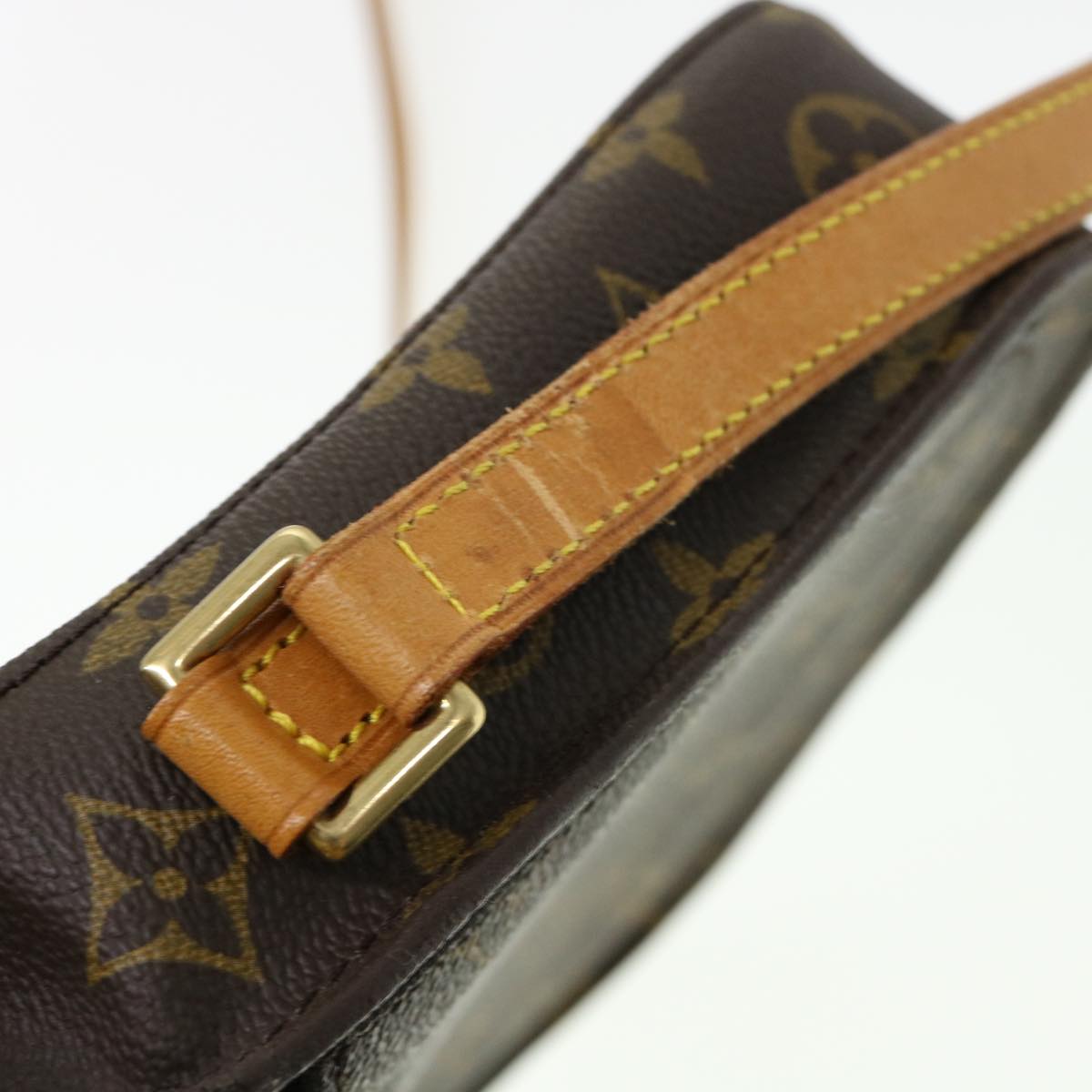 LOUIS VUITTON Monogram Saint Cloud MM Shoulder Bag M51243 LV Auth 38393