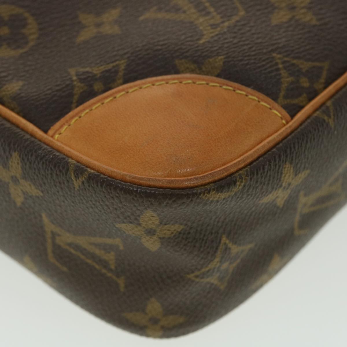 LOUIS VUITTON Monogram Compiegne 28 Clutch Bag M51845 LV Auth 38402