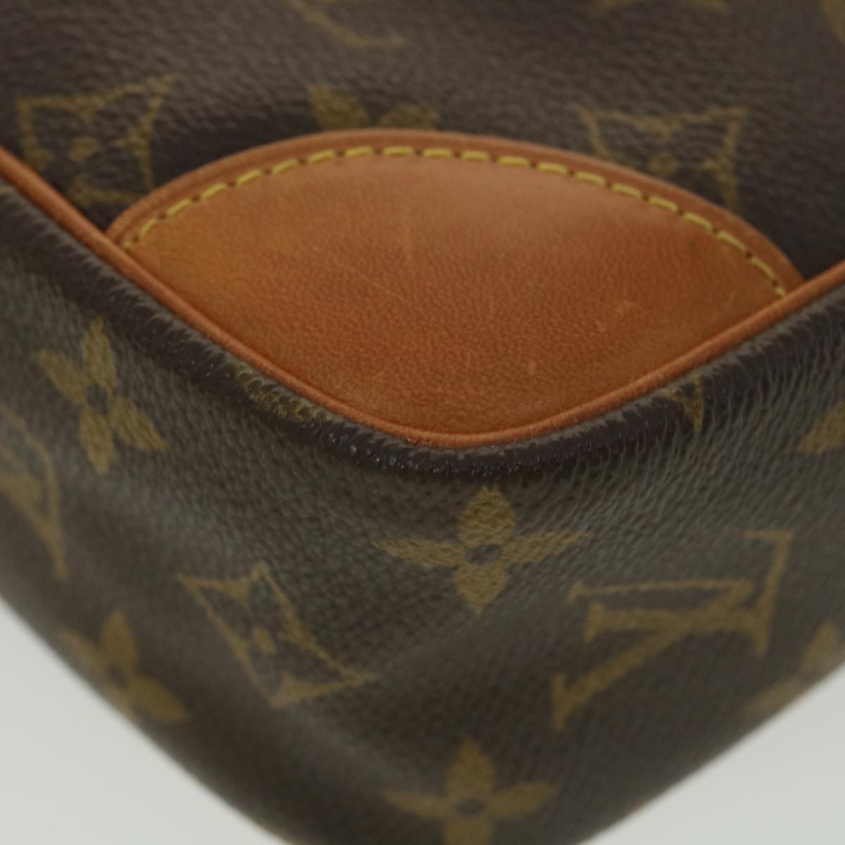 LOUIS VUITTON Monogram Compiegne 28 Clutch Bag M51845 LV Auth 38402