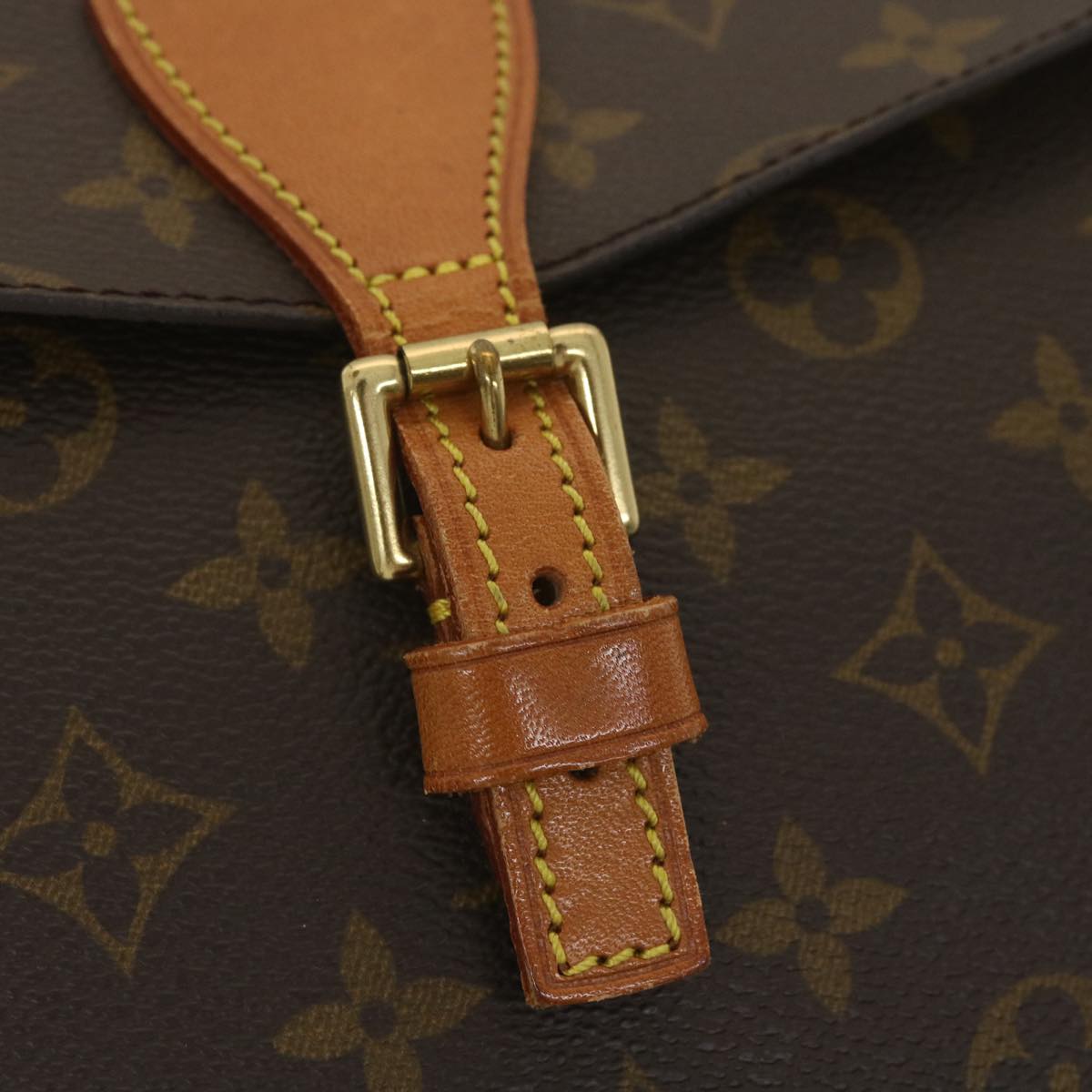 LOUIS VUITTON Monogram Jeune Fille MM Shoulder Bag M51226 LV Auth 38403