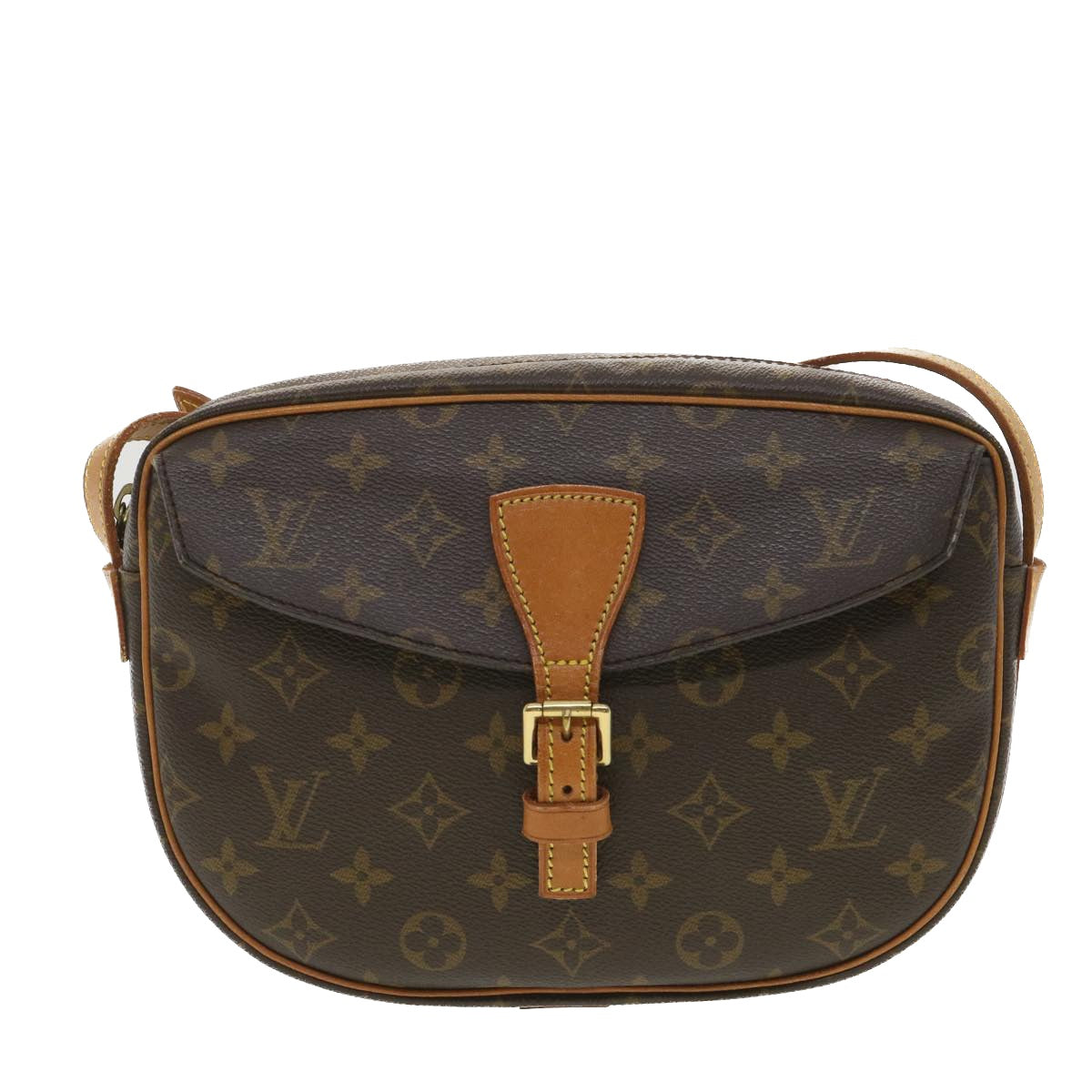 LOUIS VUITTON Monogram Jeune Fille MM Shoulder Bag M51226 LV Auth 38403