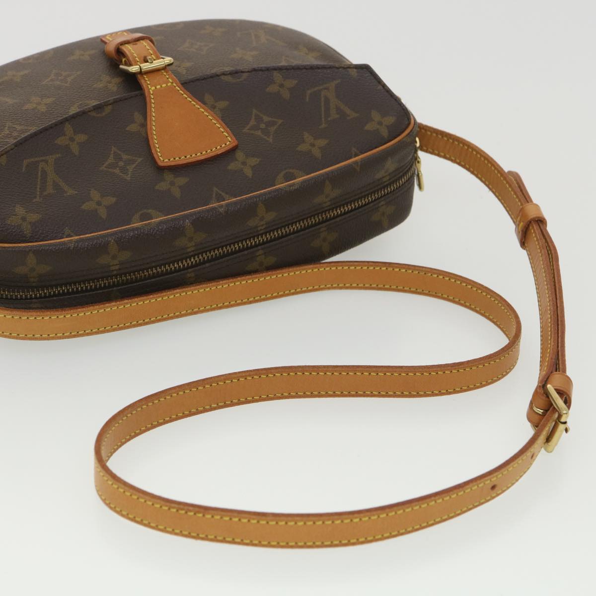 LOUIS VUITTON Monogram Jeune Fille MM Shoulder Bag M51226 LV Auth 38403