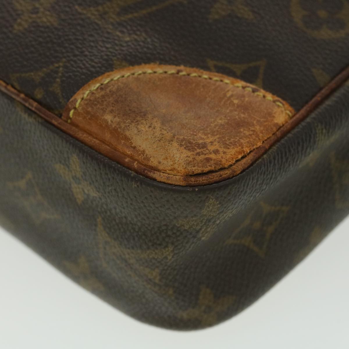 LOUIS VUITTON Monogram Compiegne 28 Clutch Bag M51845 LV Auth 38419