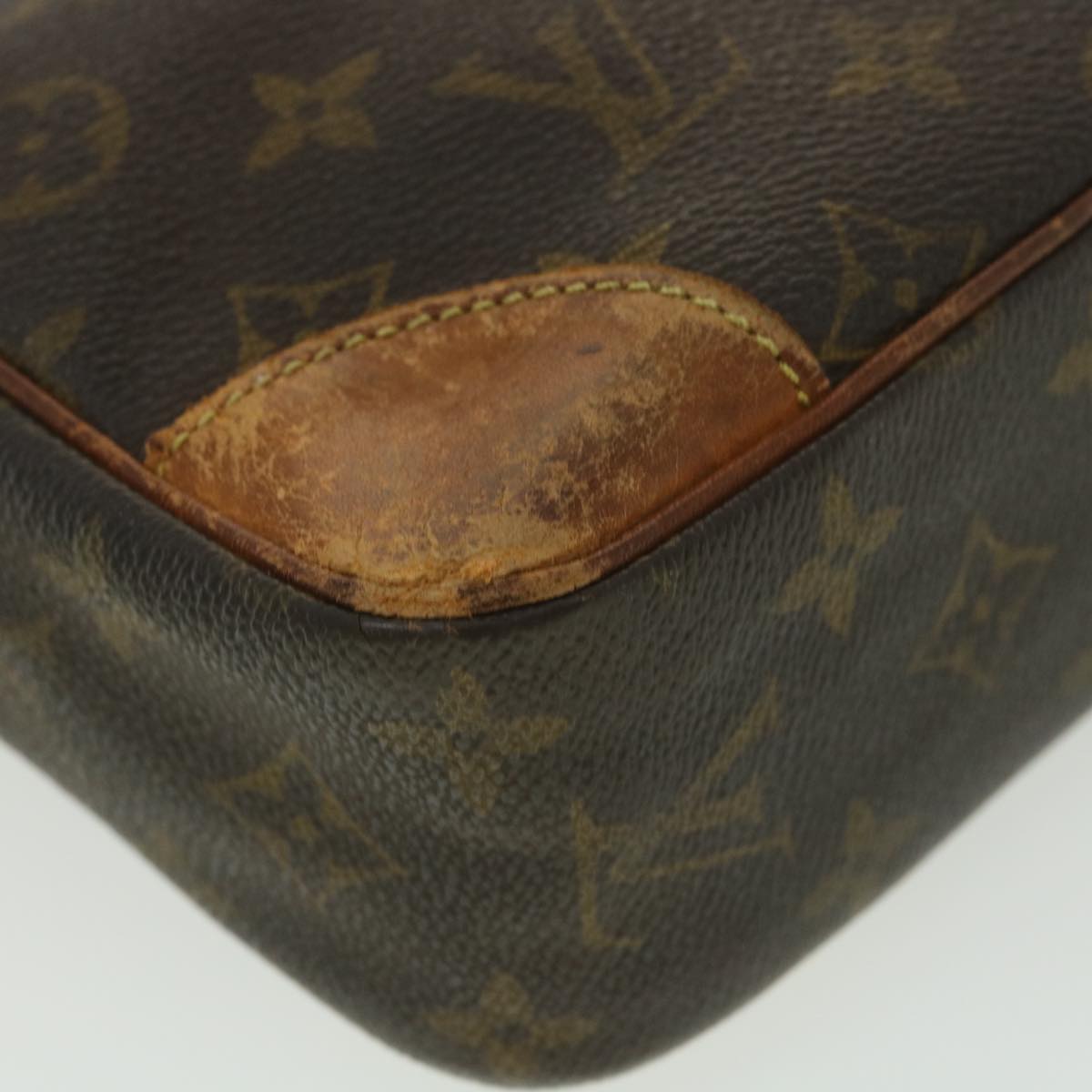 LOUIS VUITTON Monogram Compiegne 28 Clutch Bag M51845 LV Auth 38419