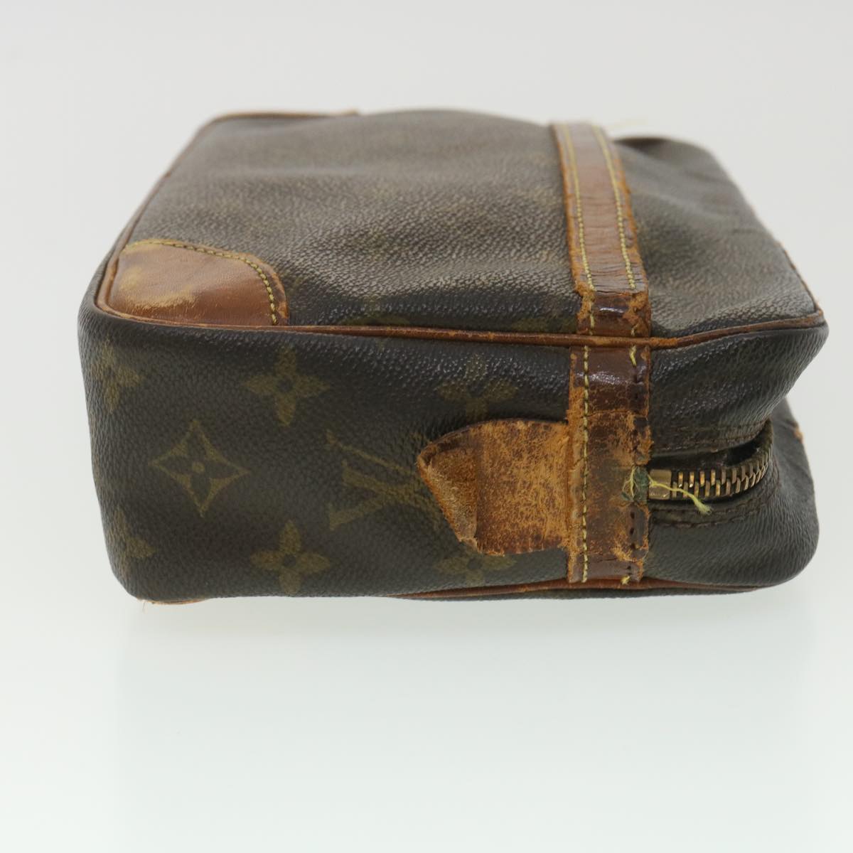 LOUIS VUITTON Monogram Compiegne 28 Clutch Bag M51845 LV Auth 38419