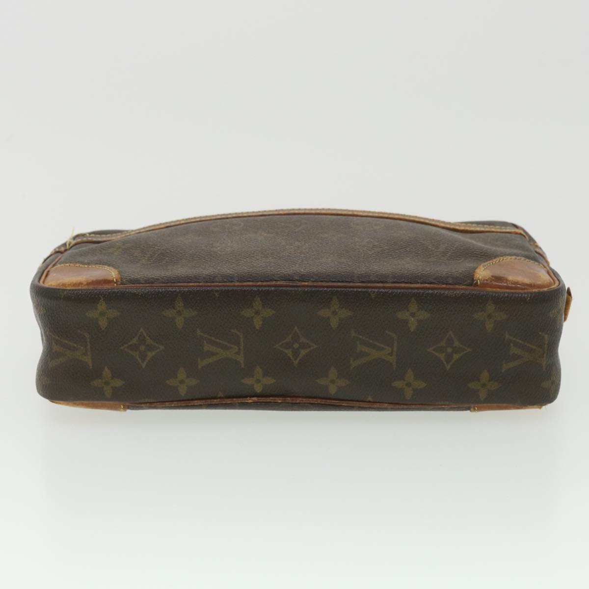 LOUIS VUITTON Monogram Compiegne 28 Clutch Bag M51845 LV Auth 38419