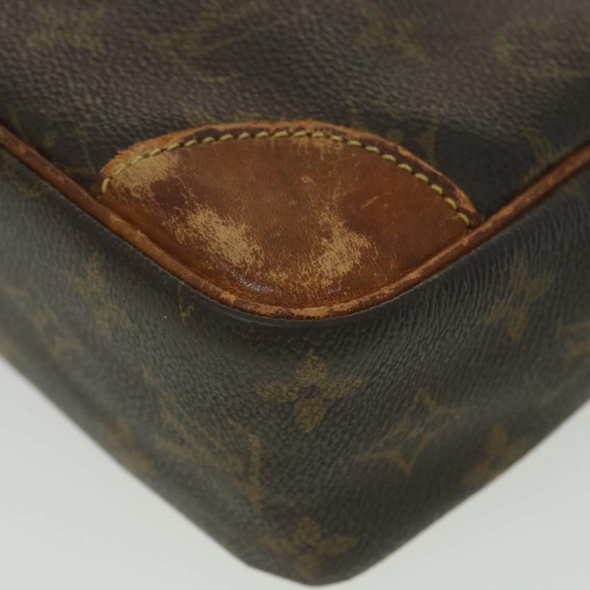 LOUIS VUITTON Monogram Compiegne 28 Clutch Bag M51845 LV Auth 38419