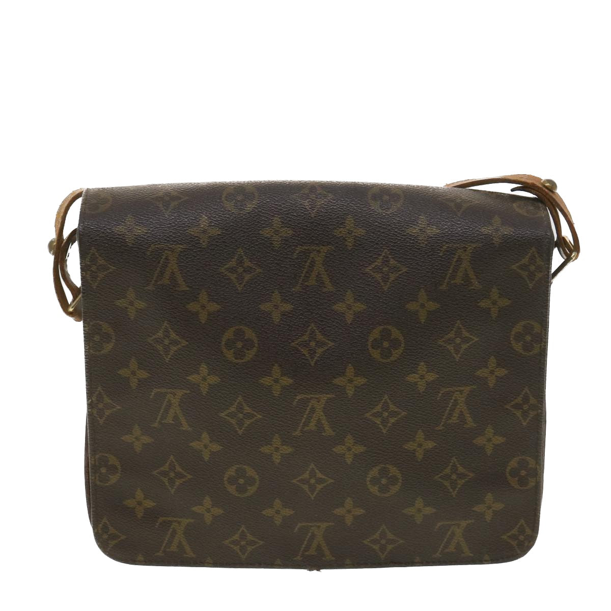 LOUIS VUITTON Monogram Cartouchiere GM Shoulder Bag M51252 LV Auth 38423 - 0