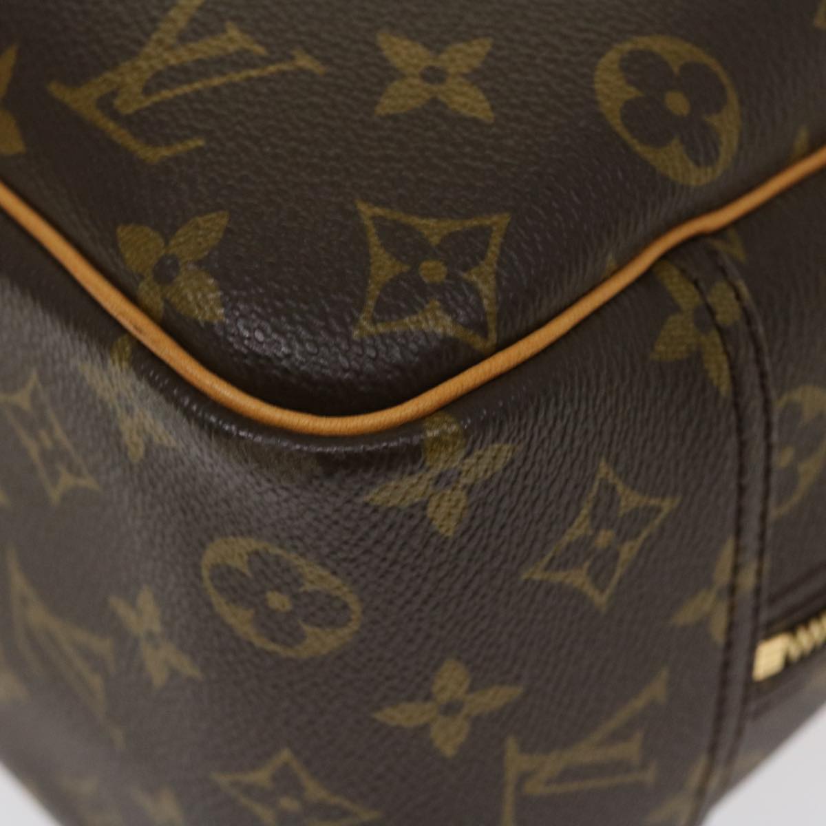 LOUIS VUITTON Monogram Deauville Hand Bag M47270 LV Auth 38427