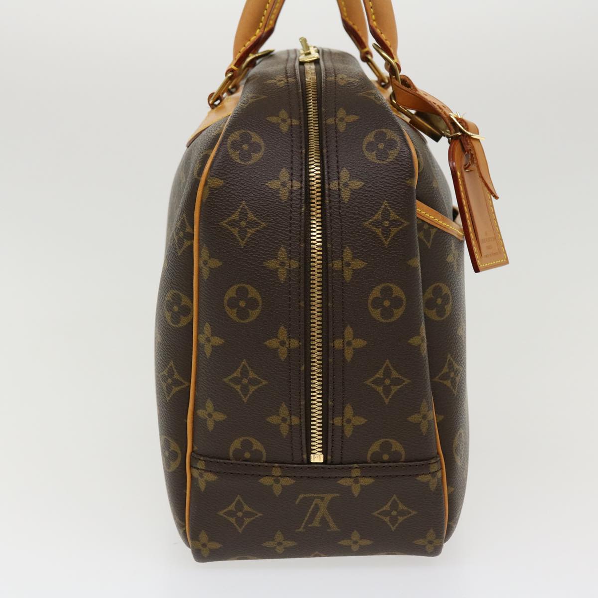 LOUIS VUITTON Monogram Deauville Hand Bag M47270 LV Auth 38427