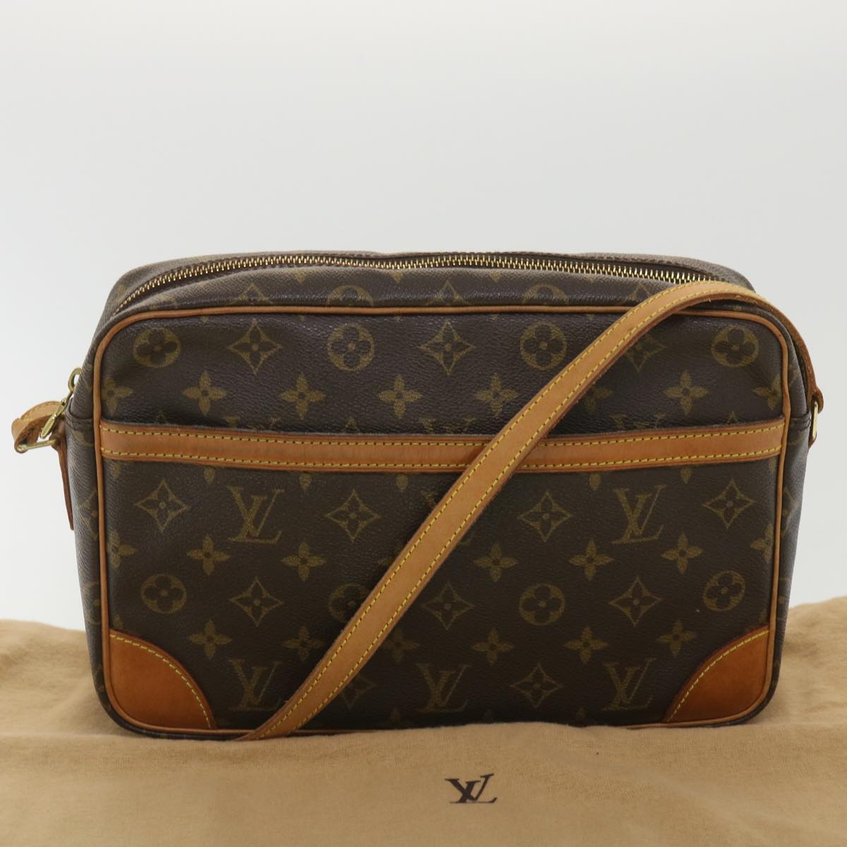 LOUIS VUITTON Monogram Trocadero 30 Shoulder Bag M51272 LV Auth 38434