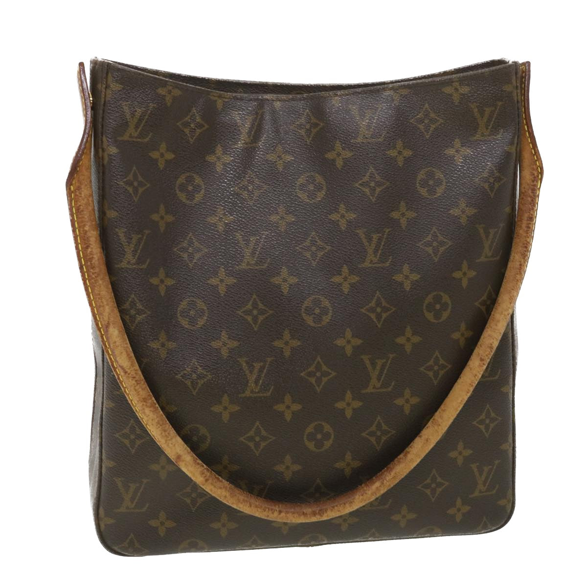 LOUIS VUITTON Monogram Looping GM Shoulder Bag M51145 LV Auth 38454