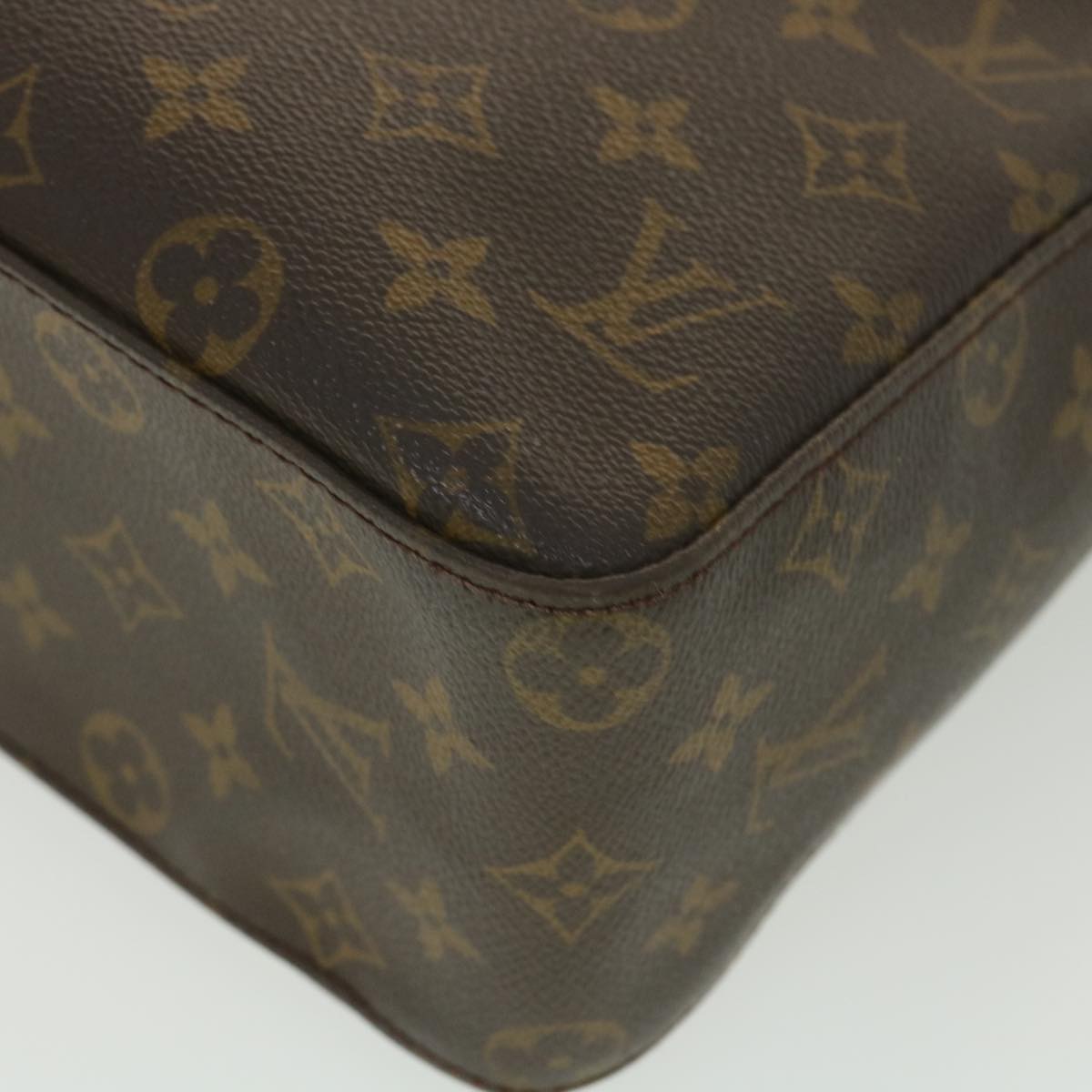 LOUIS VUITTON Monogram Looping GM Shoulder Bag M51145 LV Auth 38454