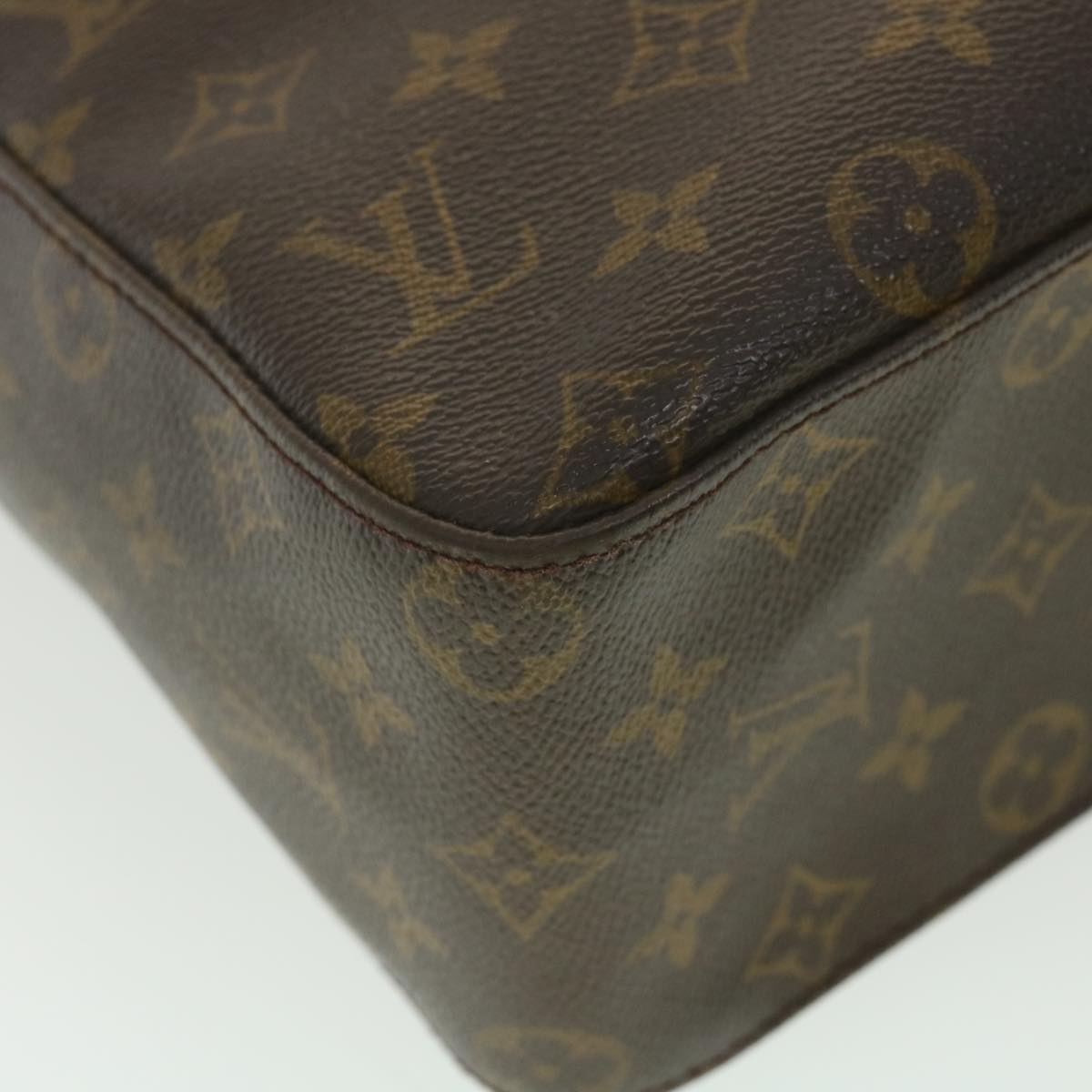 LOUIS VUITTON Monogram Looping GM Shoulder Bag M51145 LV Auth 38454