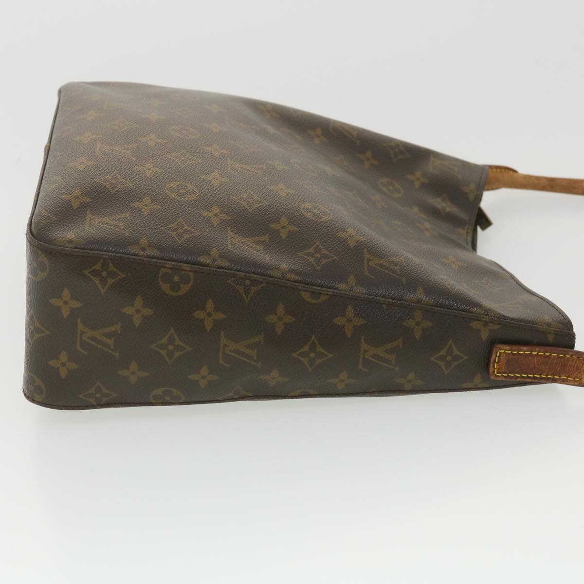 LOUIS VUITTON Monogram Looping GM Shoulder Bag M51145 LV Auth 38454