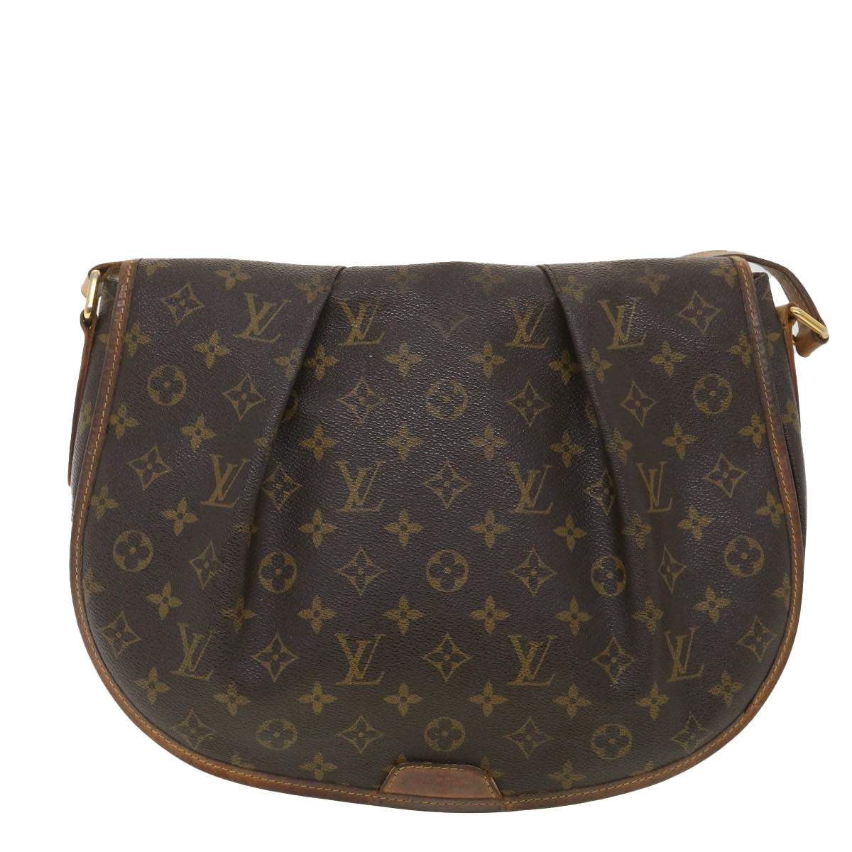 LOUIS VUITTON Monogram Menilmontant MM Shoulder Bag M40473 LV Auth 38458