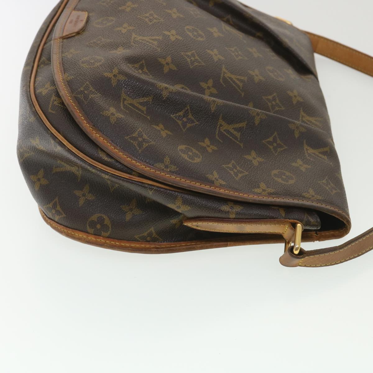 LOUIS VUITTON Monogram Menilmontant MM Shoulder Bag M40473 LV Auth 38458