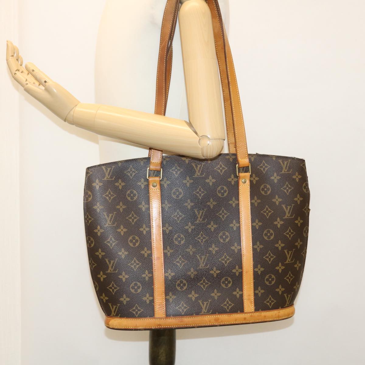 LOUIS VUITTON Monogram Babylone Tote Bag M51102 LV Auth 38459