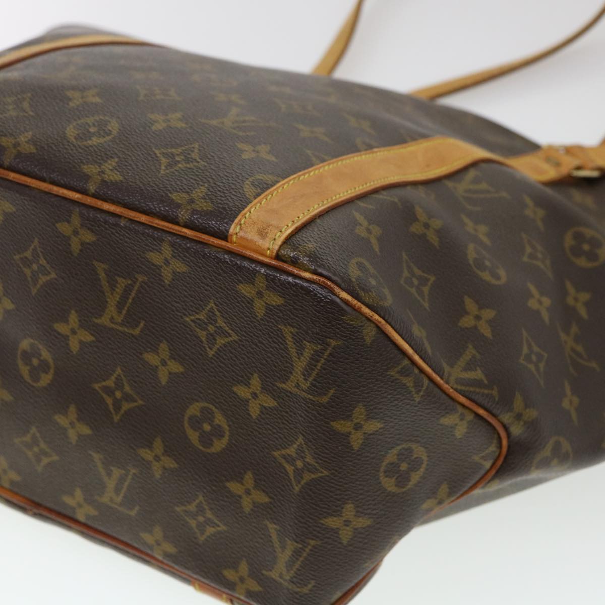 LOUIS VUITTON Monogram Sac Shopping Tote Bag M51108 LV Auth 38461