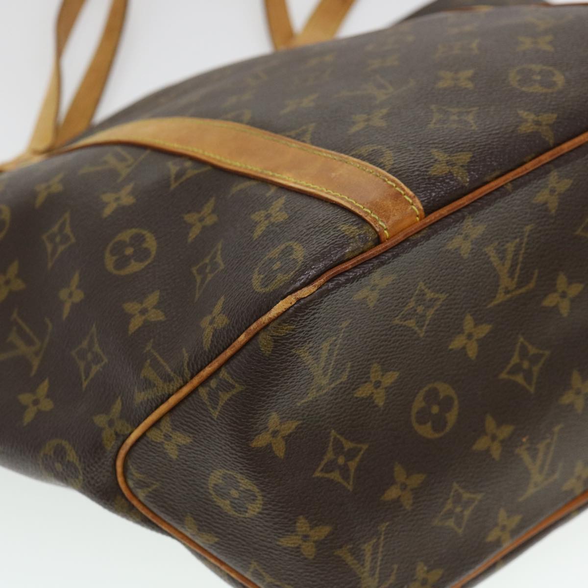 LOUIS VUITTON Monogram Sac Shopping Tote Bag M51108 LV Auth 38461