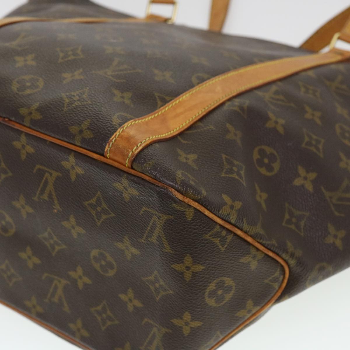 LOUIS VUITTON Monogram Sac Shopping Tote Bag M51108 LV Auth 38461