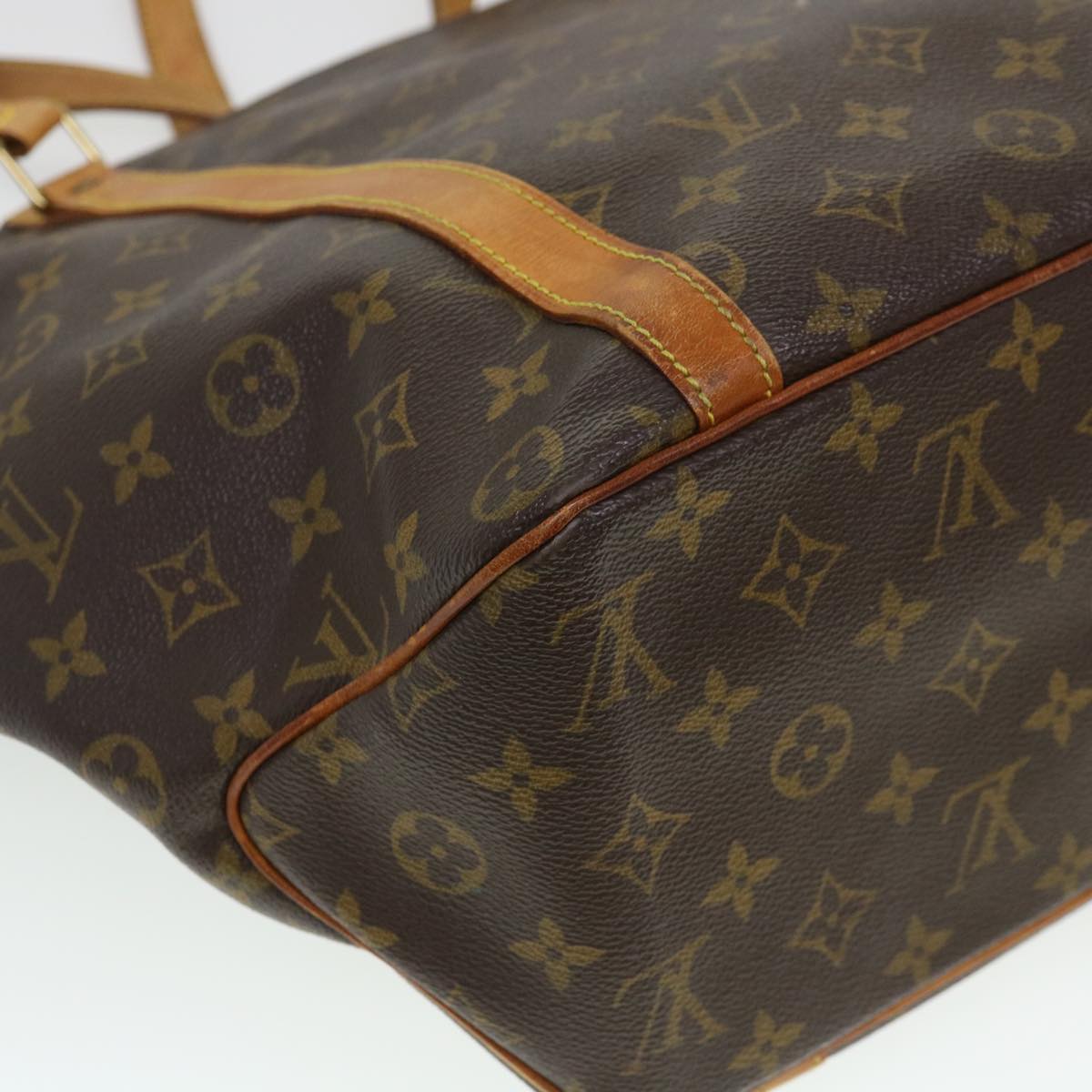 LOUIS VUITTON Monogram Sac Shopping Tote Bag M51108 LV Auth 38461