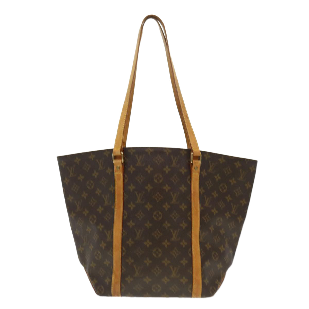 LOUIS VUITTON Monogram Sac Shopping Tote Bag M51108 LV Auth 38461