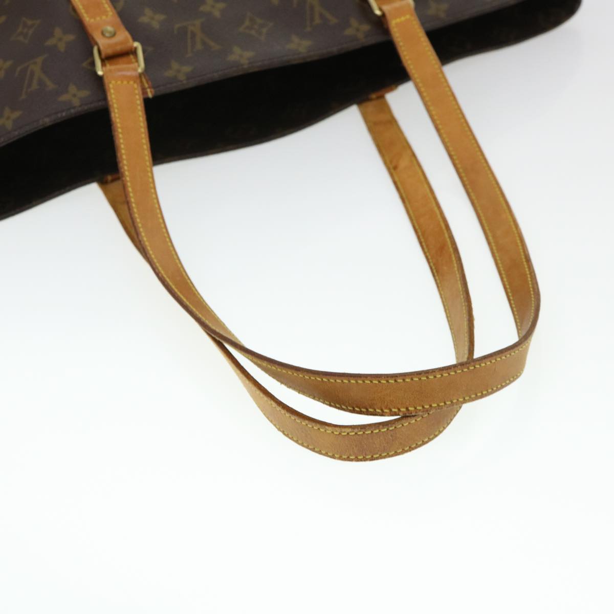 LOUIS VUITTON Monogram Sac Shopping Tote Bag M51108 LV Auth 38461