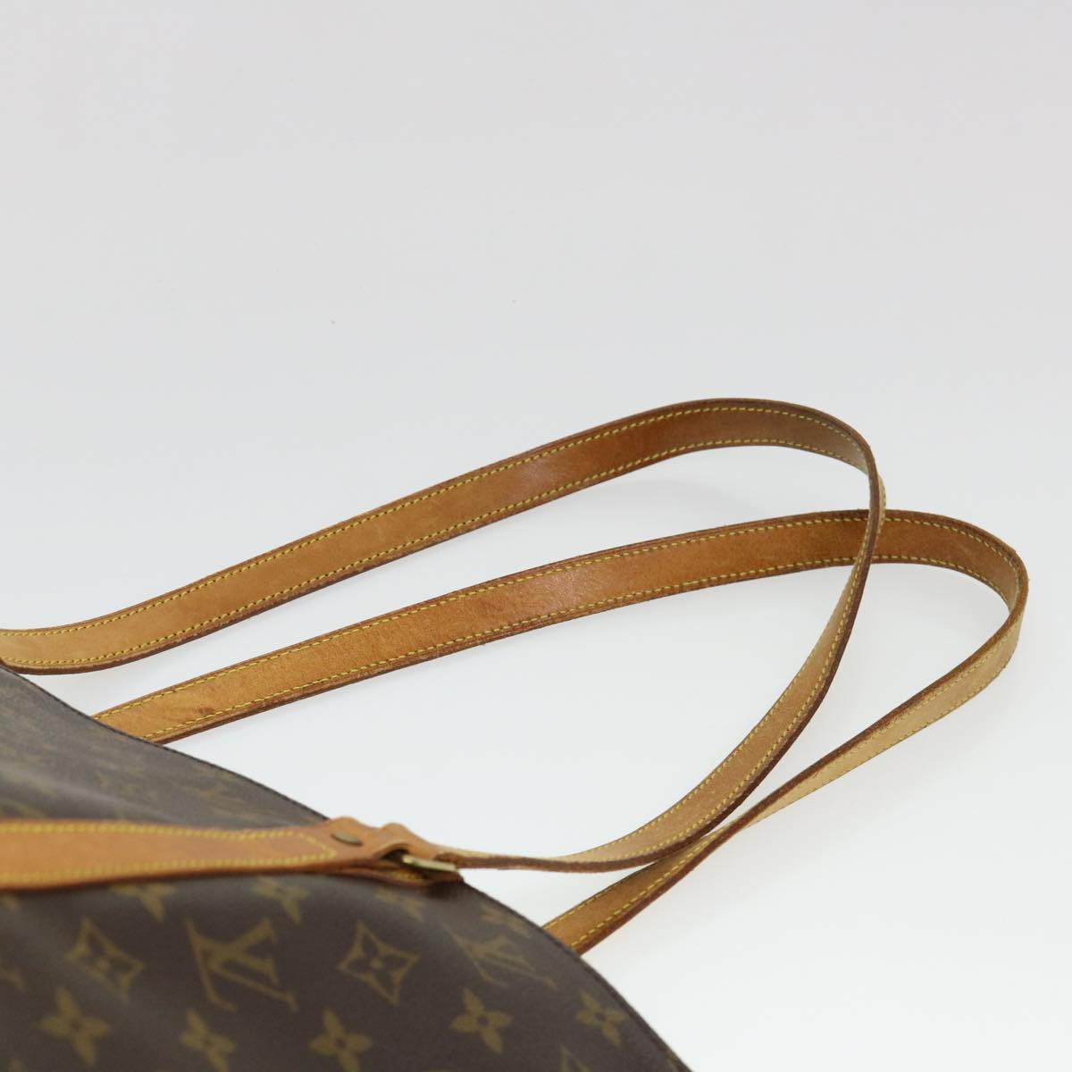 LOUIS VUITTON Monogram Sac Shopping Tote Bag M51108 LV Auth 38461