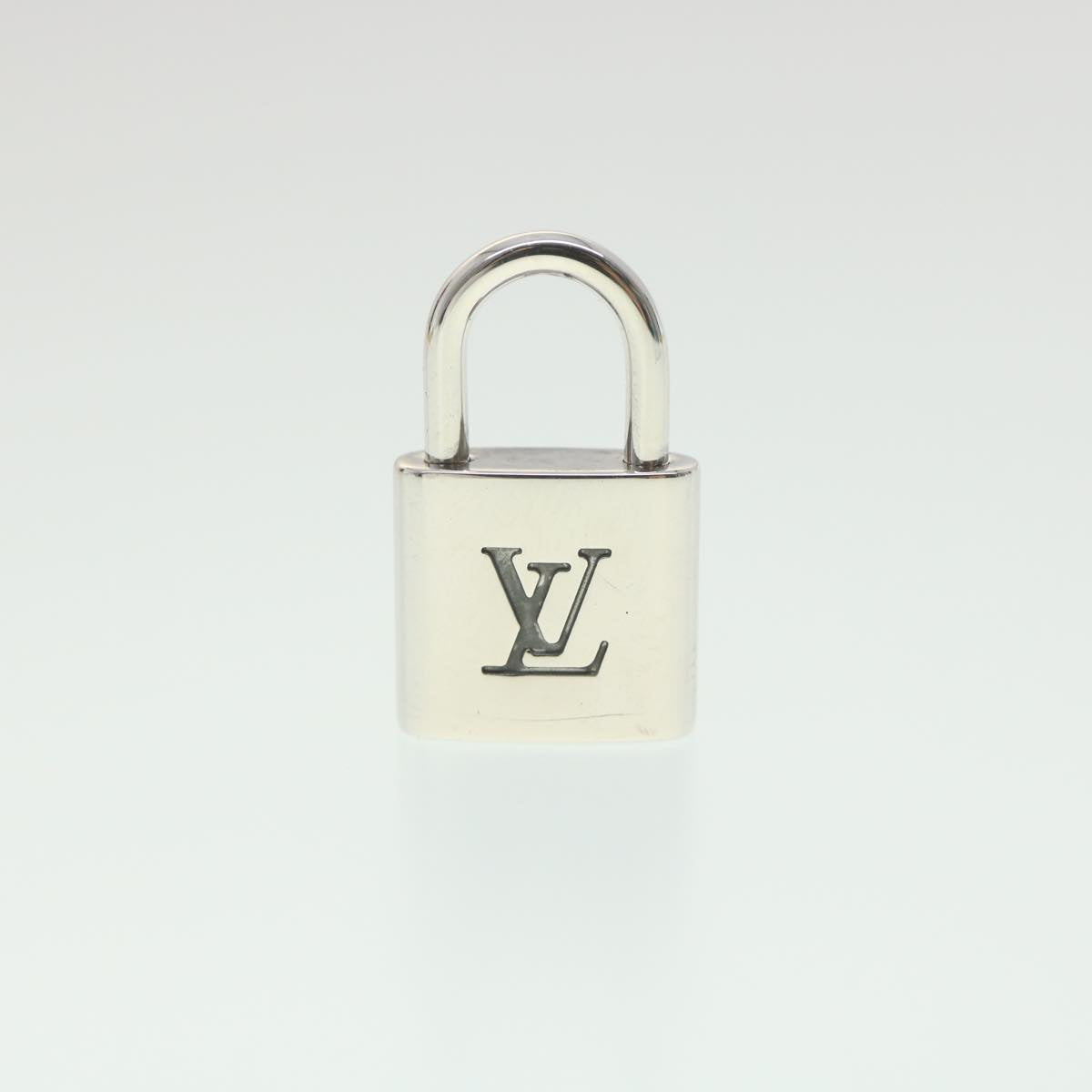 LOUIS VUITTON Damier Graphite Cuff Case Cuffs Padlock Key Type Ag925 Auth 38473