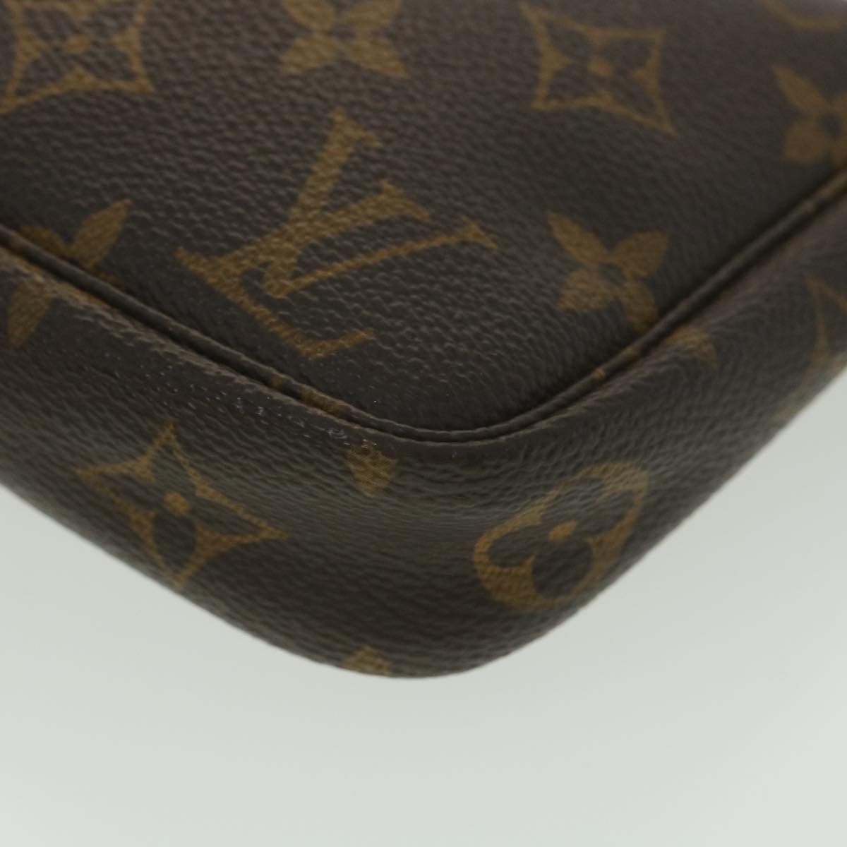 LOUIS VUITTON Monogram Pochette Accessoires Pouch M51980 LV Auth 38481