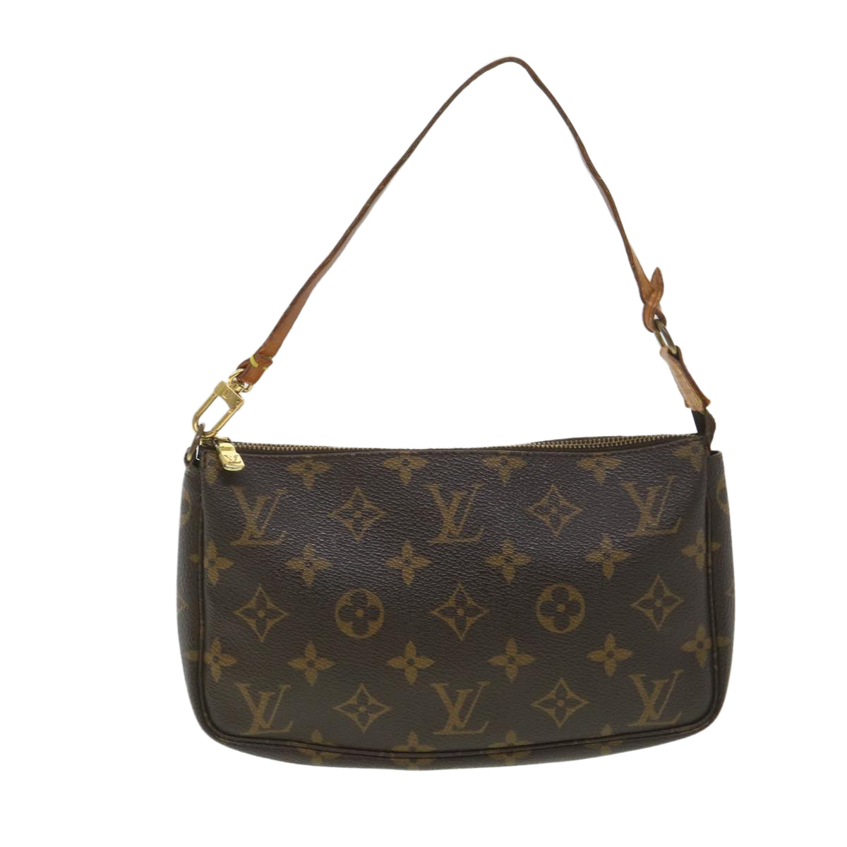 LOUIS VUITTON Monogram Pochette Accessoires Pouch M51980 LV Auth 38481