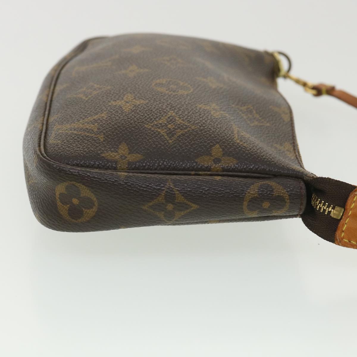 LOUIS VUITTON Monogram Pochette Accessoires Pouch M51980 LV Auth 38481