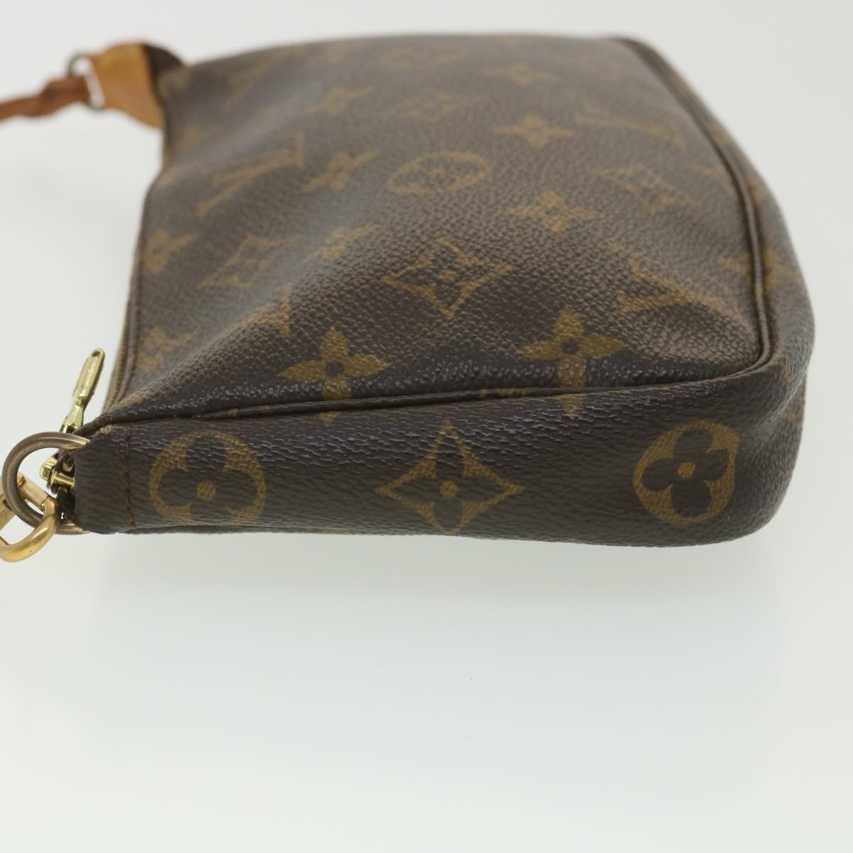 LOUIS VUITTON Monogram Pochette Accessoires Pouch M51980 LV Auth 38481