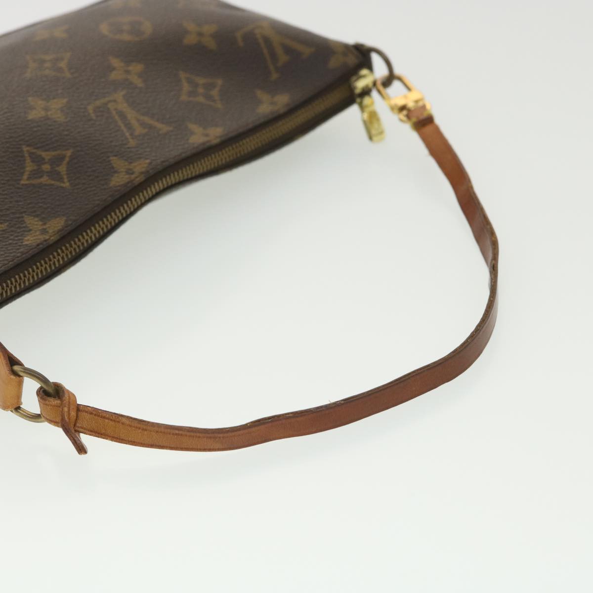 LOUIS VUITTON Monogram Pochette Accessoires Pouch M51980 LV Auth 38481