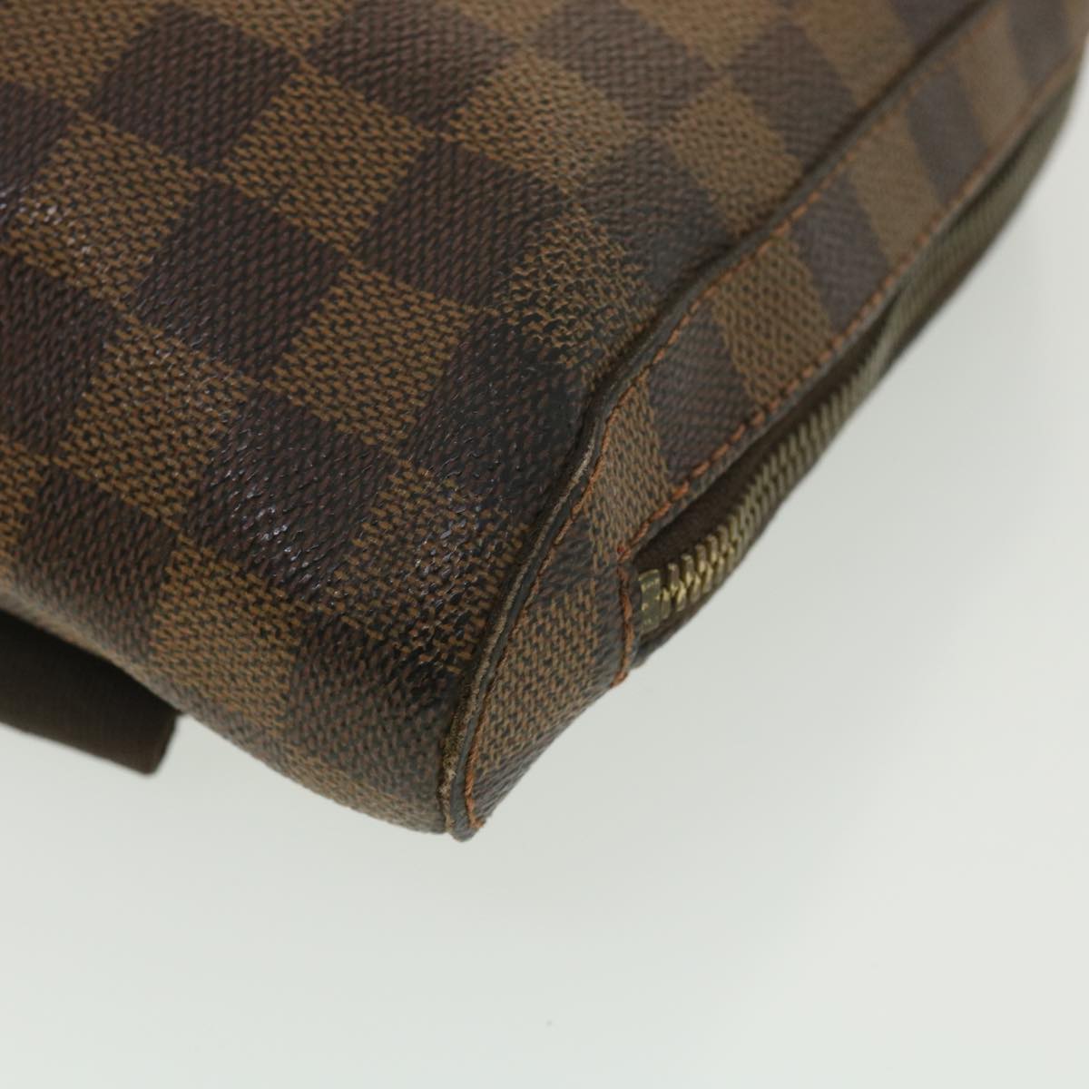 LOUIS VUITTON Damier Ebene Geronimos Shoulder Bag N51994 LV Auth 38512