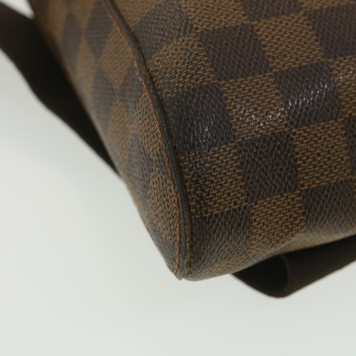 LOUIS VUITTON Damier Ebene Geronimos Shoulder Bag N51994 LV Auth 38512