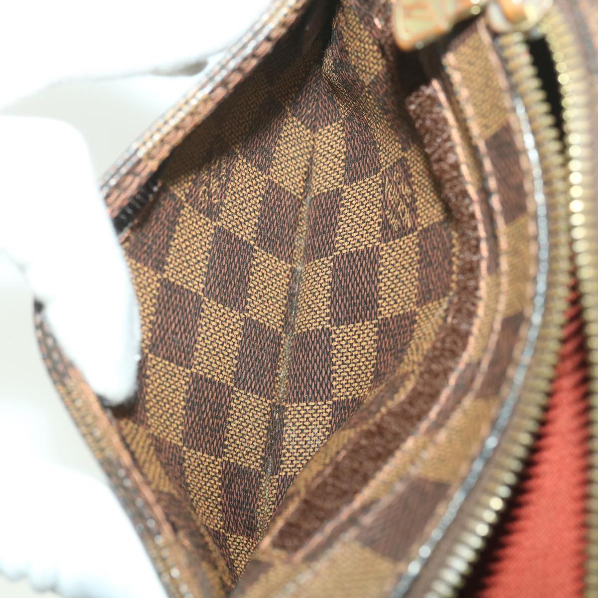 LOUIS VUITTON Damier Ebene Geronimos Shoulder Bag N51994 LV Auth 38512