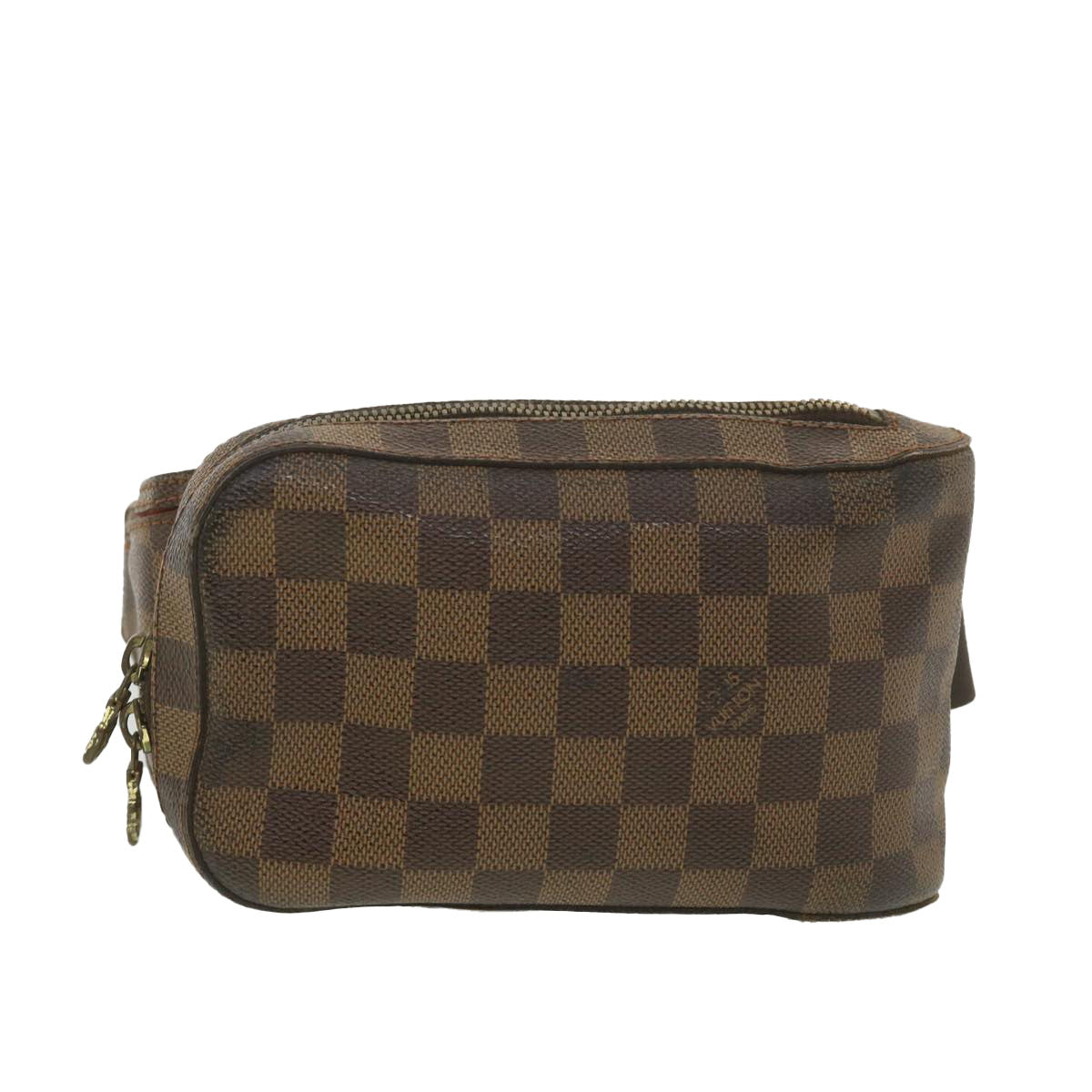 LOUIS VUITTON Damier Ebene Geronimos Shoulder Bag N51994 LV Auth 38512