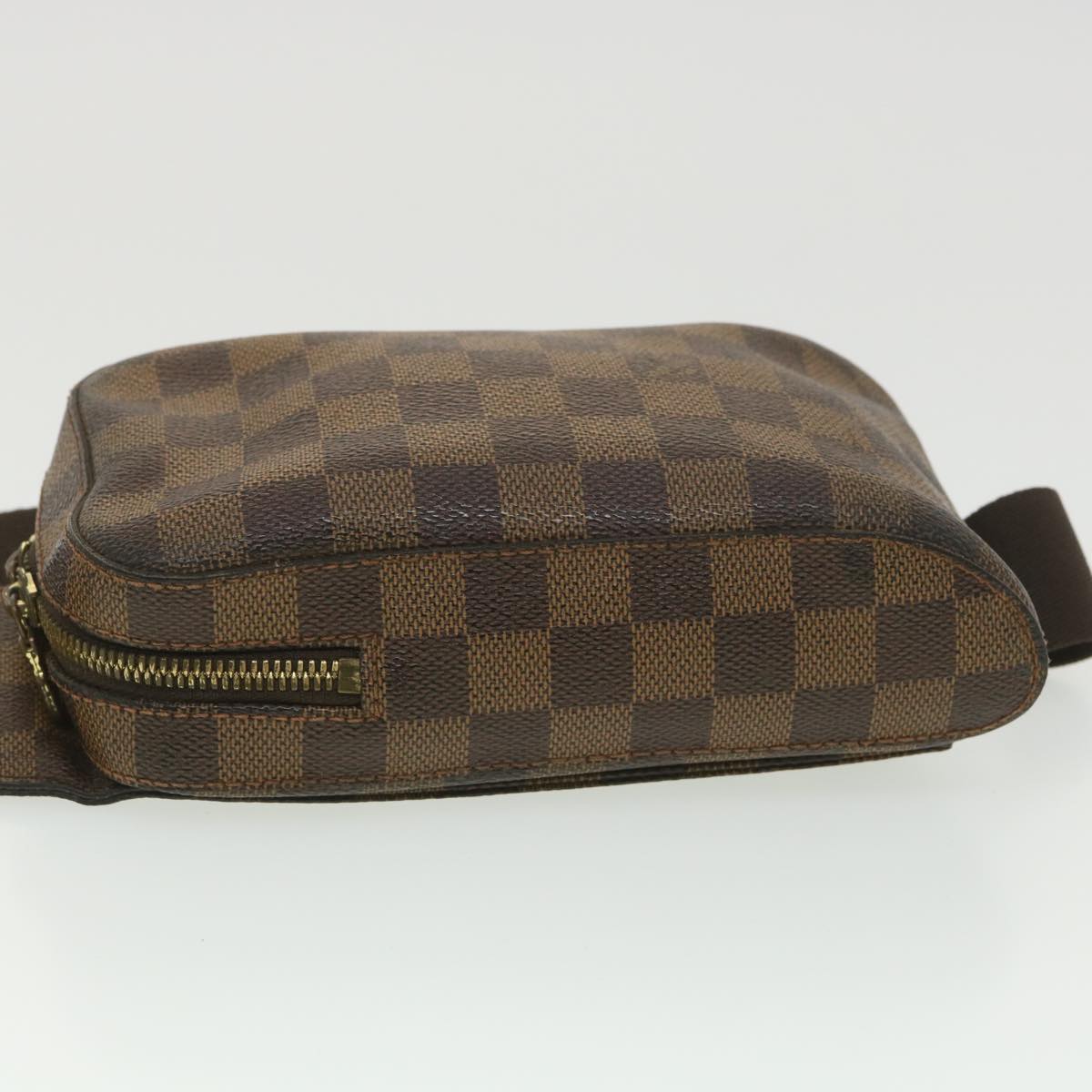 LOUIS VUITTON Damier Ebene Geronimos Shoulder Bag N51994 LV Auth 38512