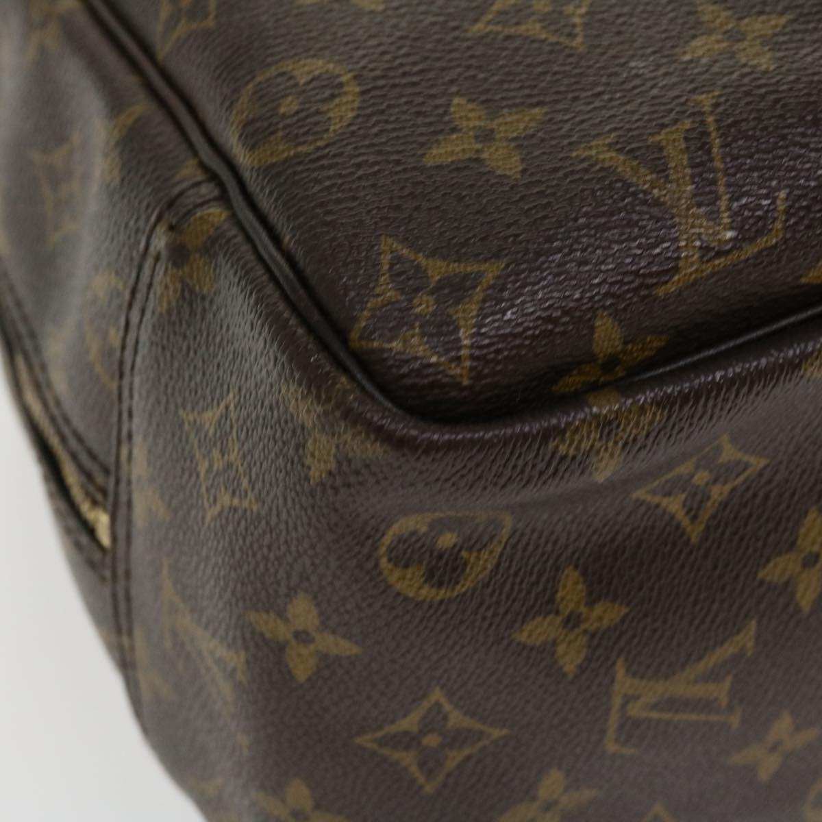 LOUIS VUITTON Monogram Deauville Hand Bag M47270 LV Auth 38517