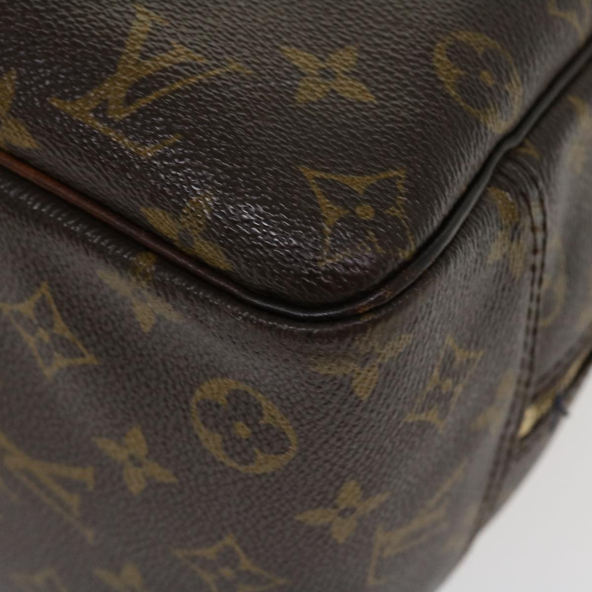 LOUIS VUITTON Monogram Deauville Hand Bag M47270 LV Auth 38517