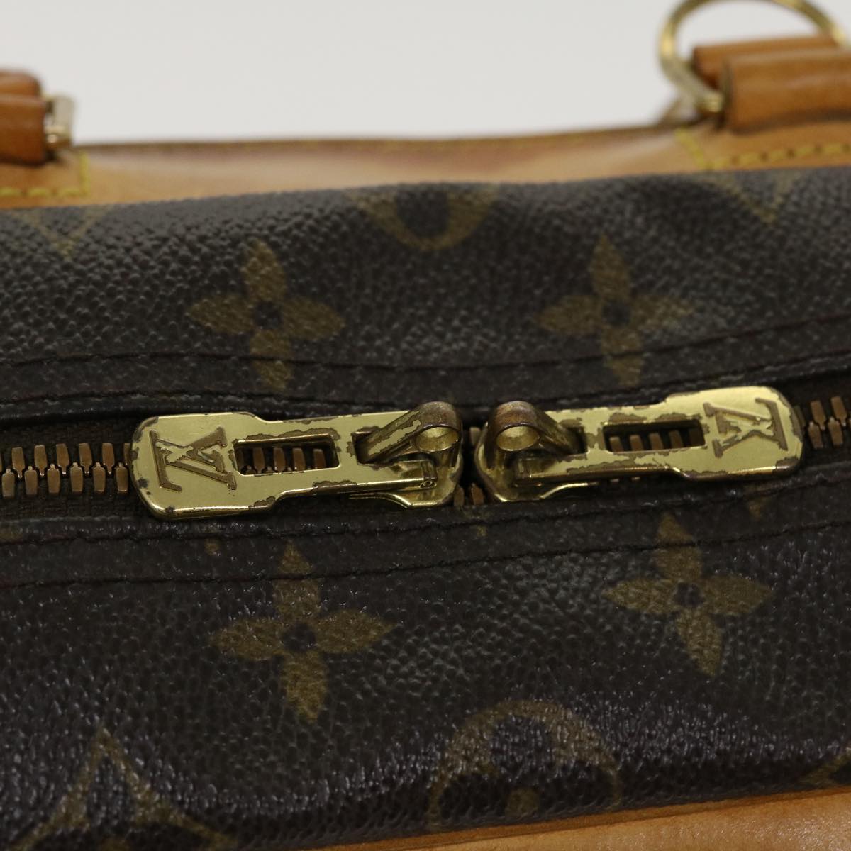 LOUIS VUITTON Monogram Deauville Hand Bag M47270 LV Auth 38517