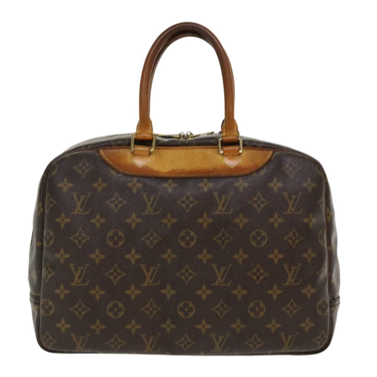 LOUIS VUITTON Monogram Deauville Hand Bag M47270 LV Auth 38517