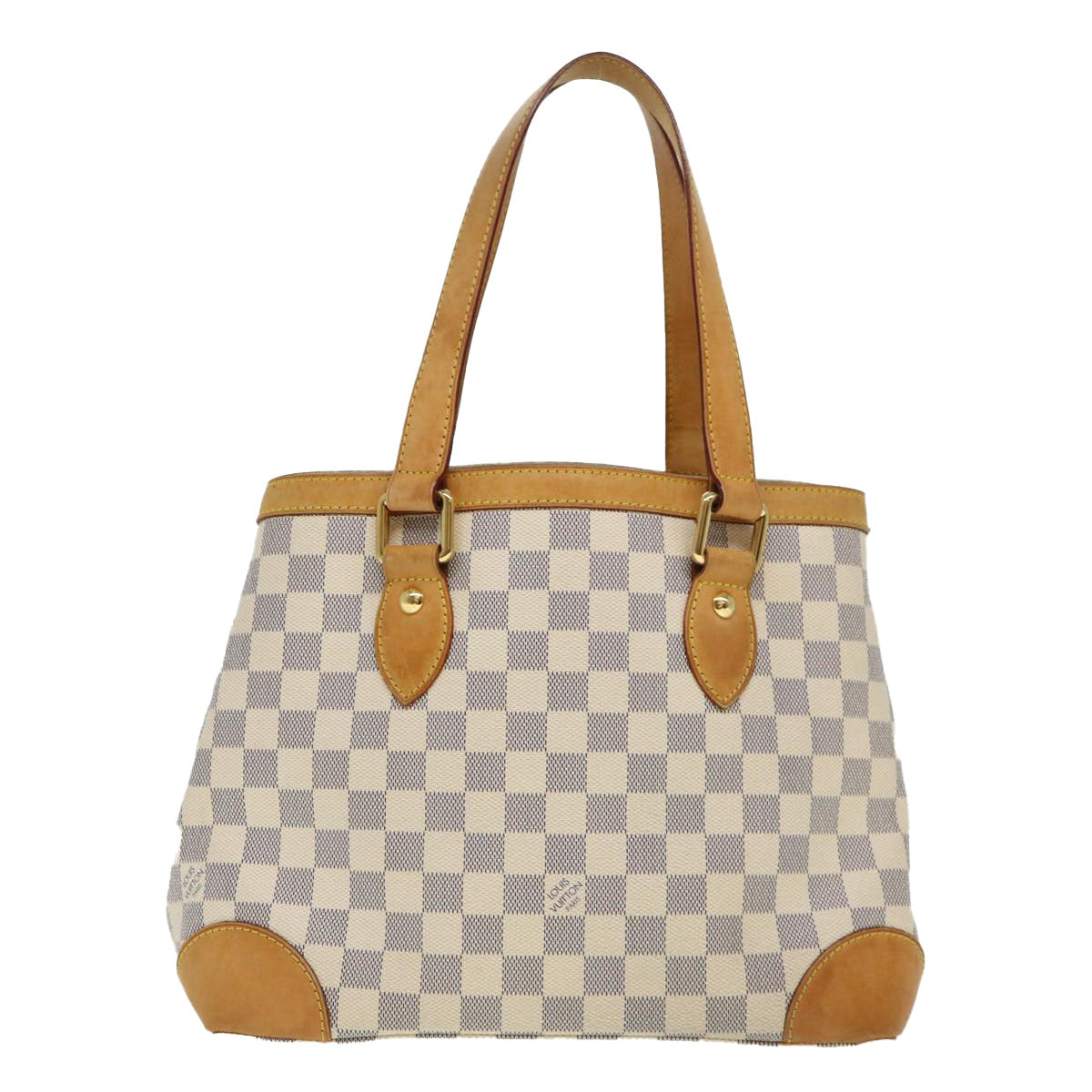 LOUIS VUITTON Damier Azur Hampstead PM Tote Bag N51207 LV Auth 38521 - 0