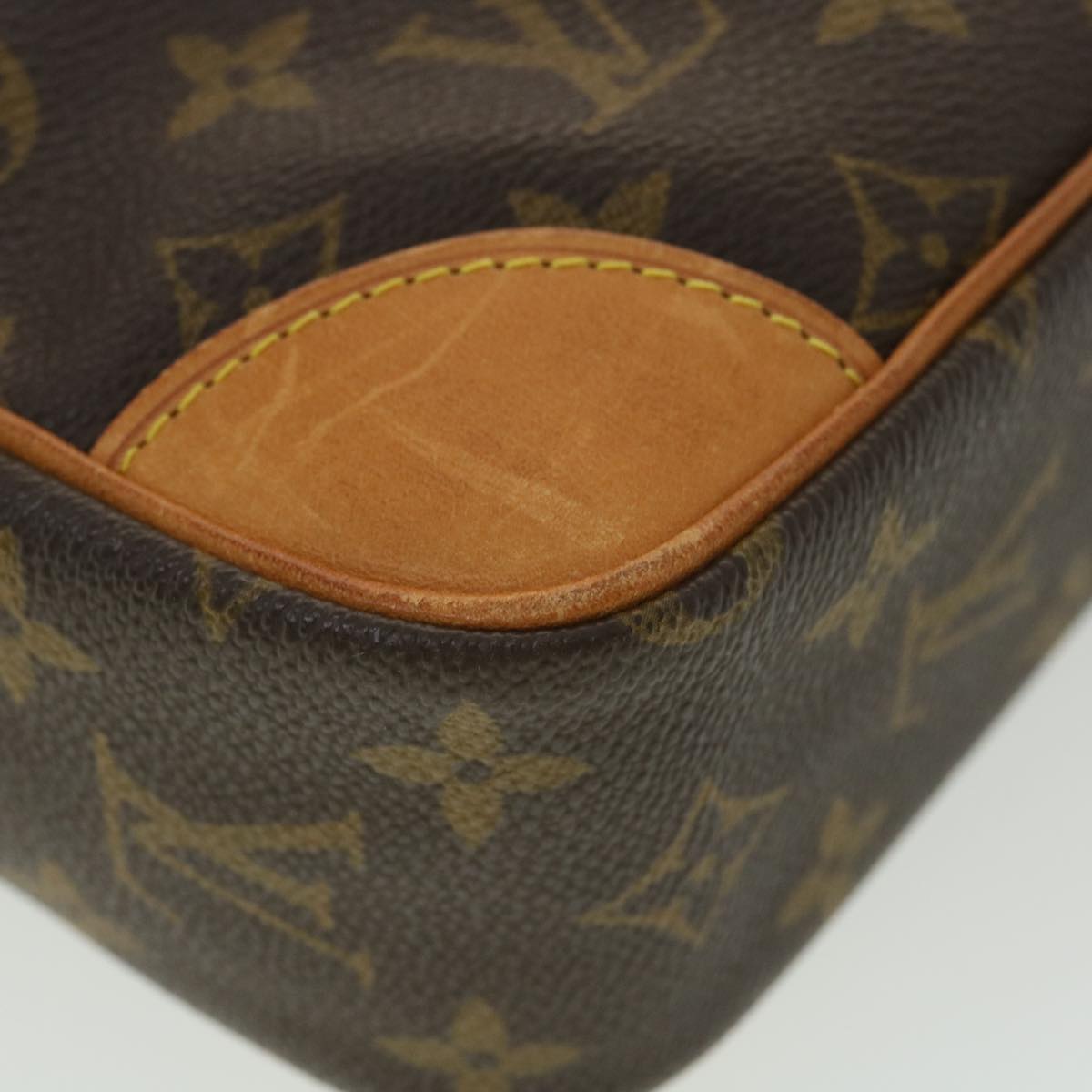 LOUIS VUITTON Monogram Compiegne 28 Clutch Bag M51845 LV Auth 38531