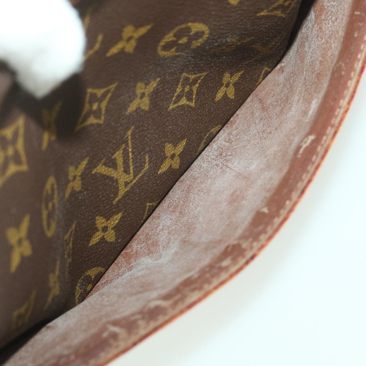 LOUIS VUITTON Monogram Compiegne 28 Clutch Bag M51845 LV Auth 38531