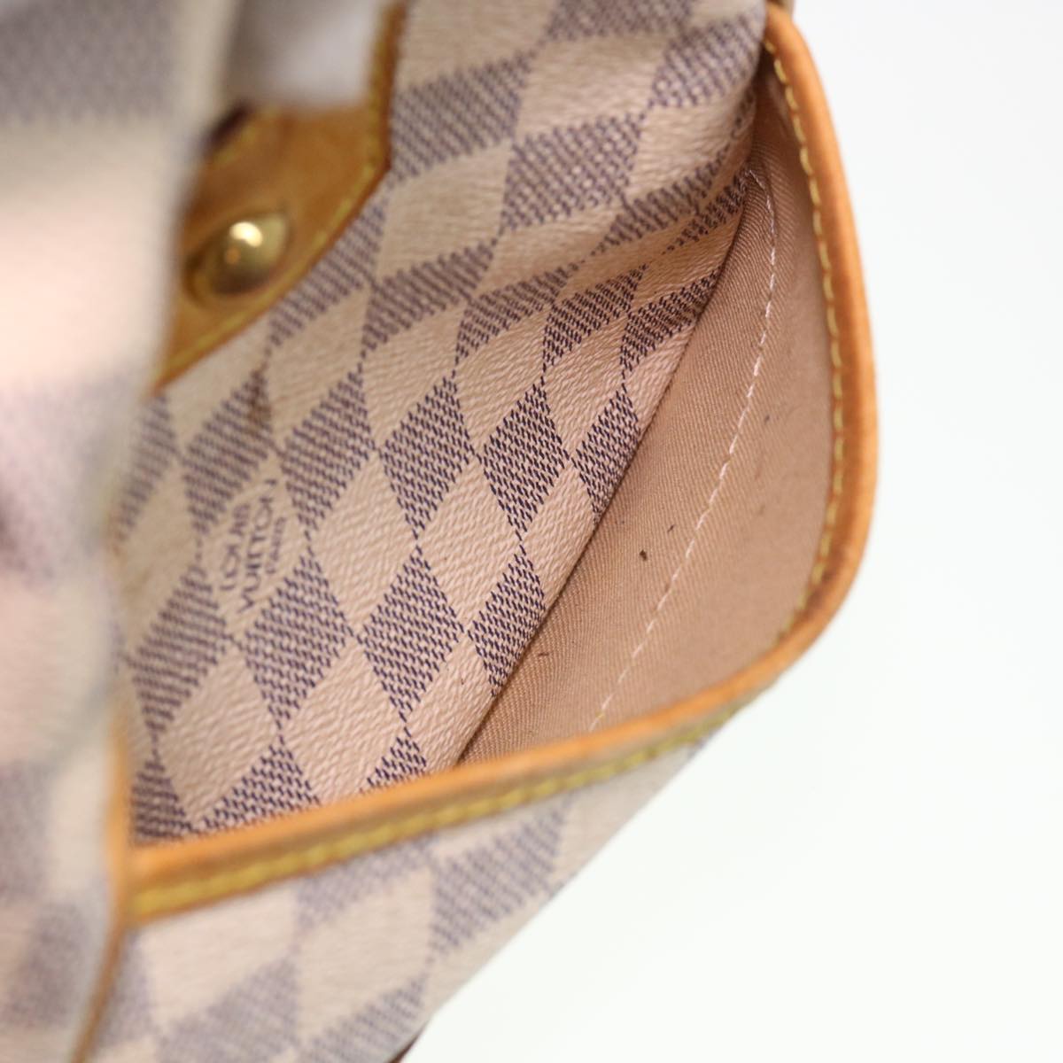 LOUIS VUITTON Damier Azur Berkeley Hand Bag N52001 LV Auth 38535